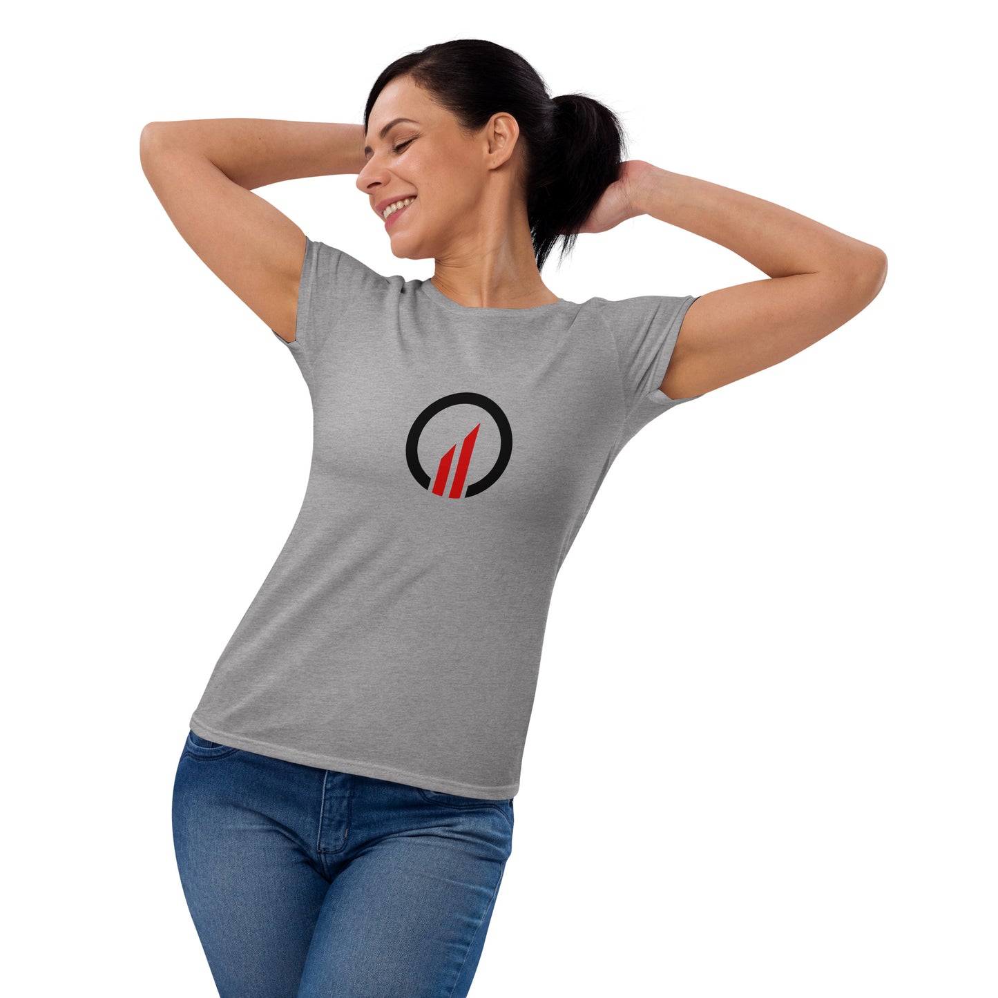 Optimizer Standard Fashion Fit Tee - Front Emblem only (Women)