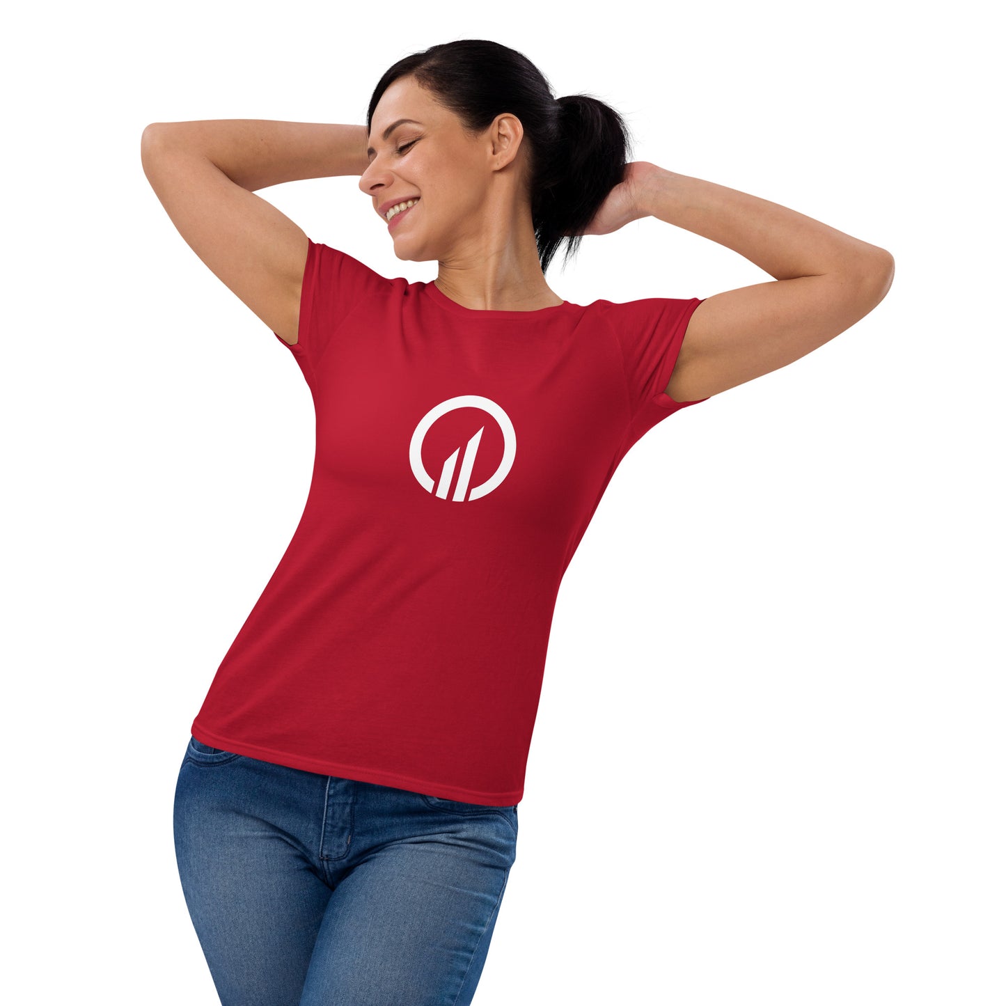 Optimizer Standard Fashion Fit Tee - Front Emblem only (Women)