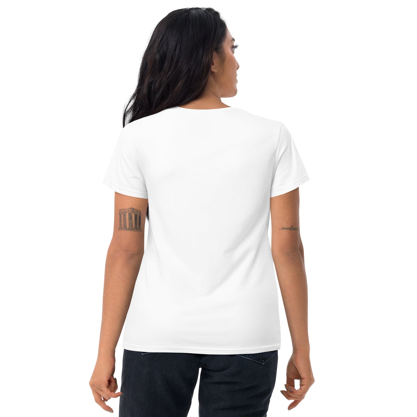 Optimizer Standard Fashion Fit Tee - Front Emblem only (Women)