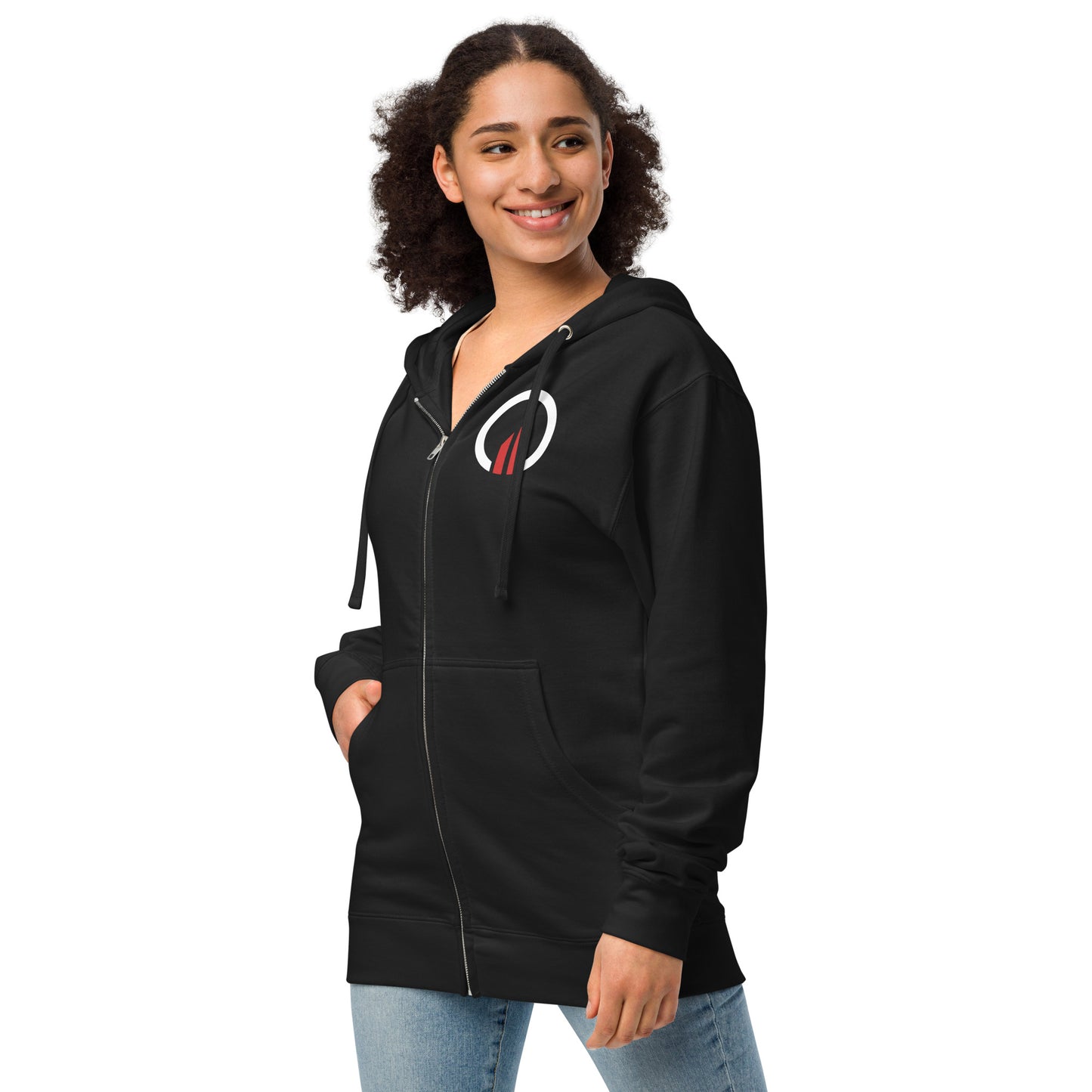 Optimizer Fleece Zip Up Hoodie (Unisex)